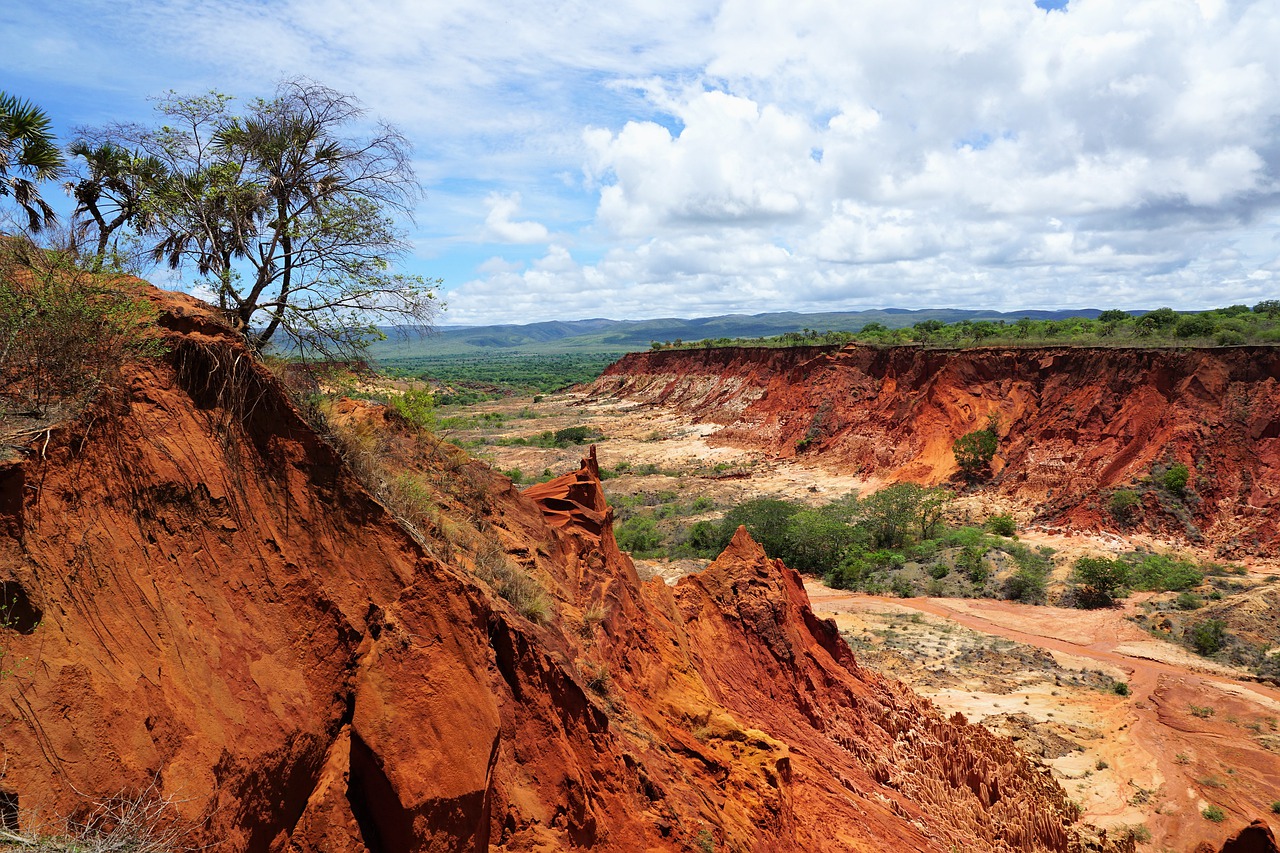 park  madagascar  tsingy rouge free photo