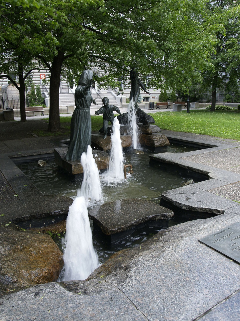 park fountains spout free photo