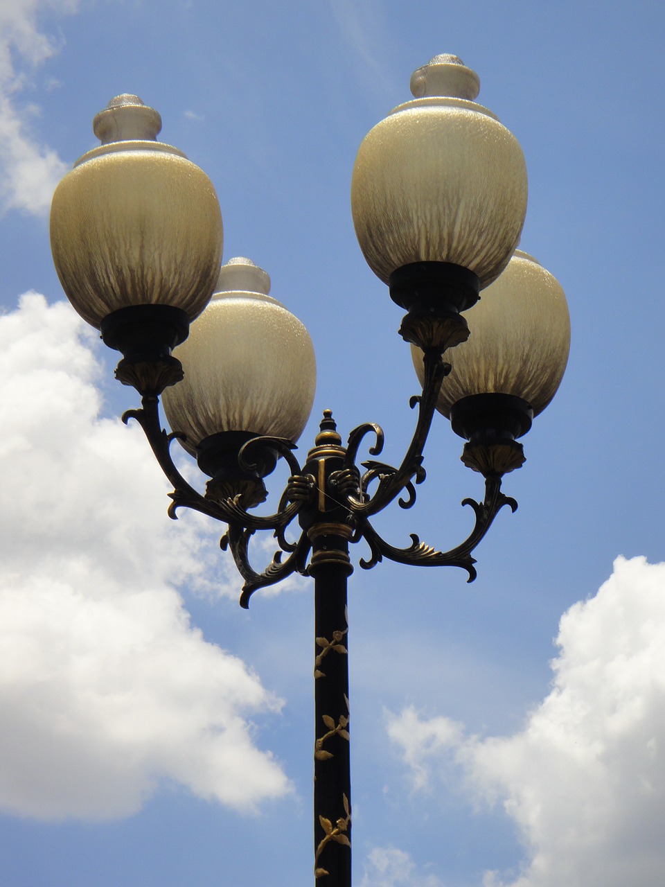 park lamps lights free photo