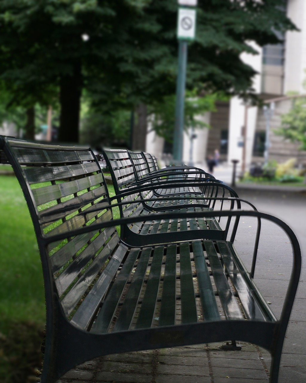 park bench  benches  park free photo