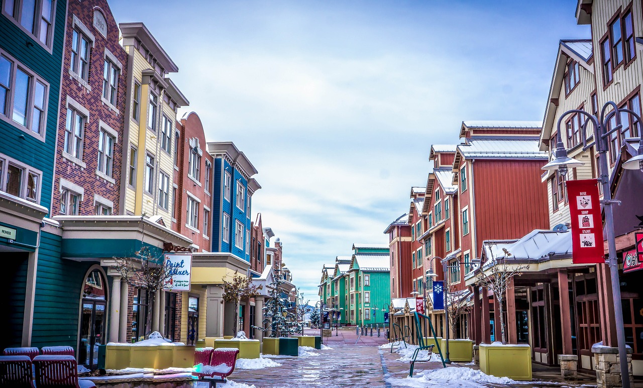 park city utah town free photo