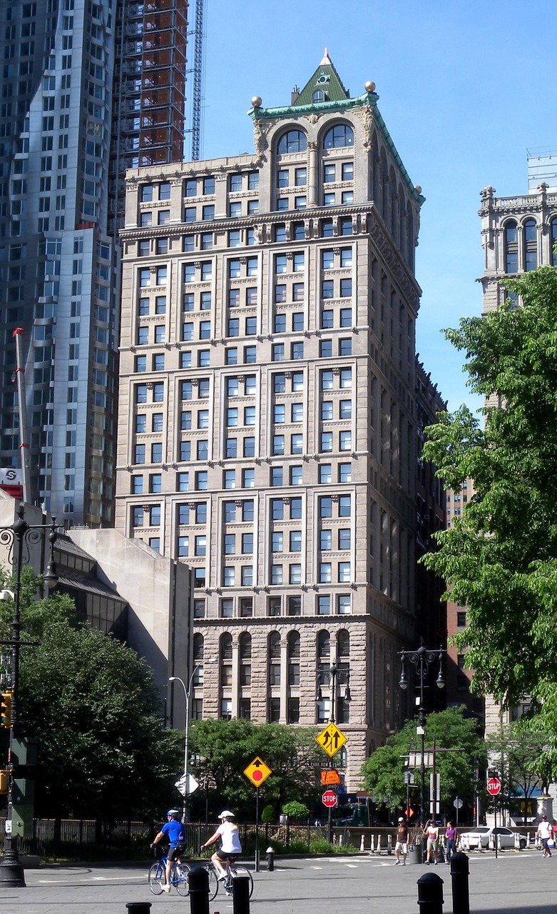 park place tower amercian tract society building manhattan free photo