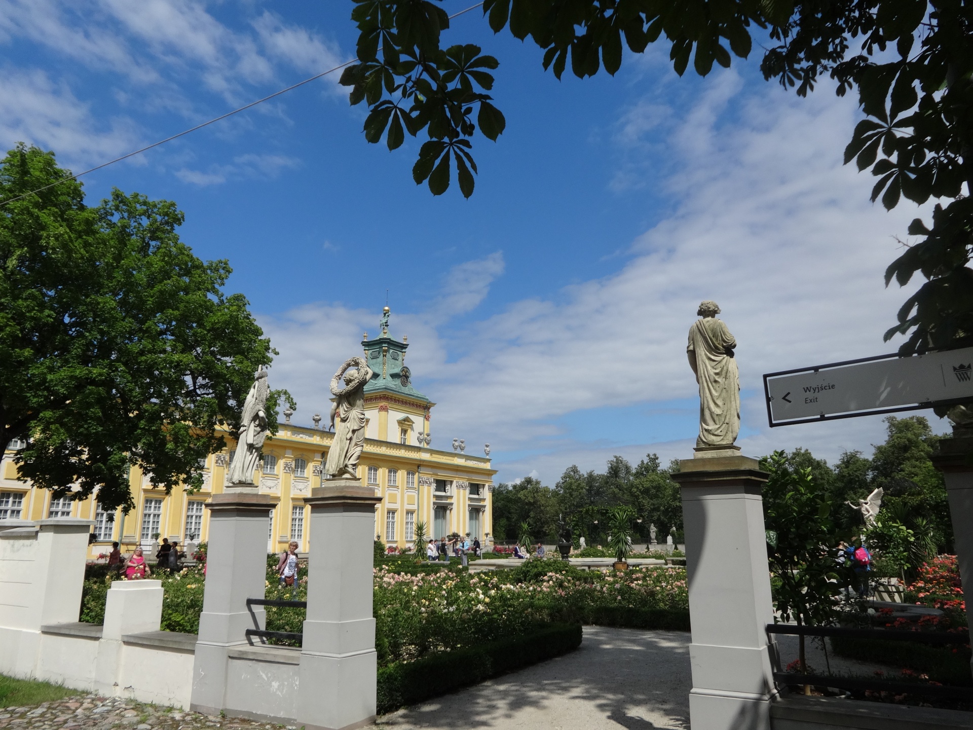 park wilanów warsaw free photo