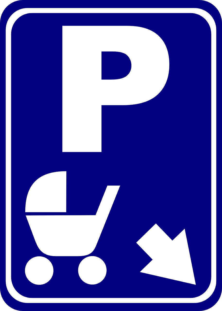 parking perambulator pram free photo