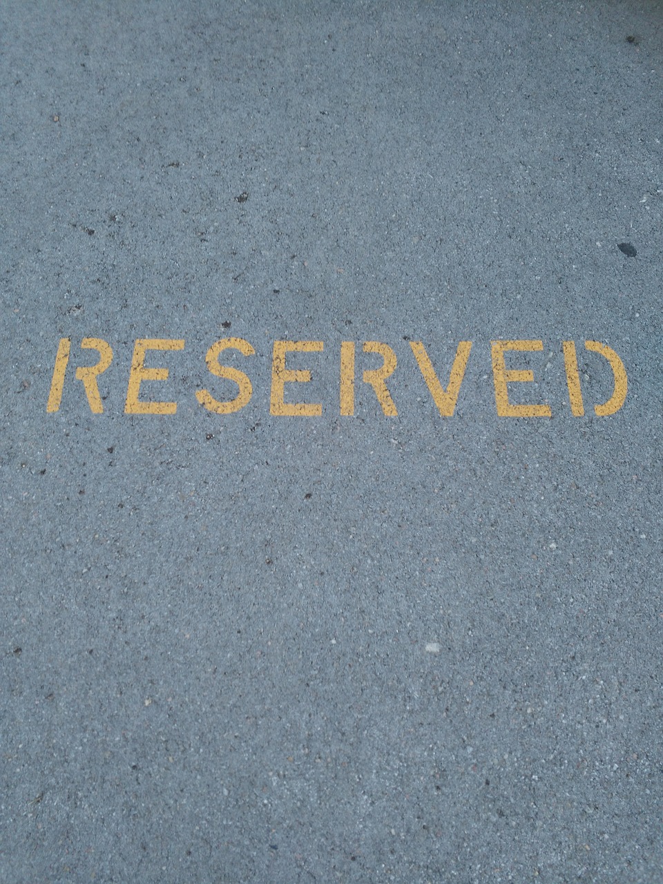 parking reserved road free photo