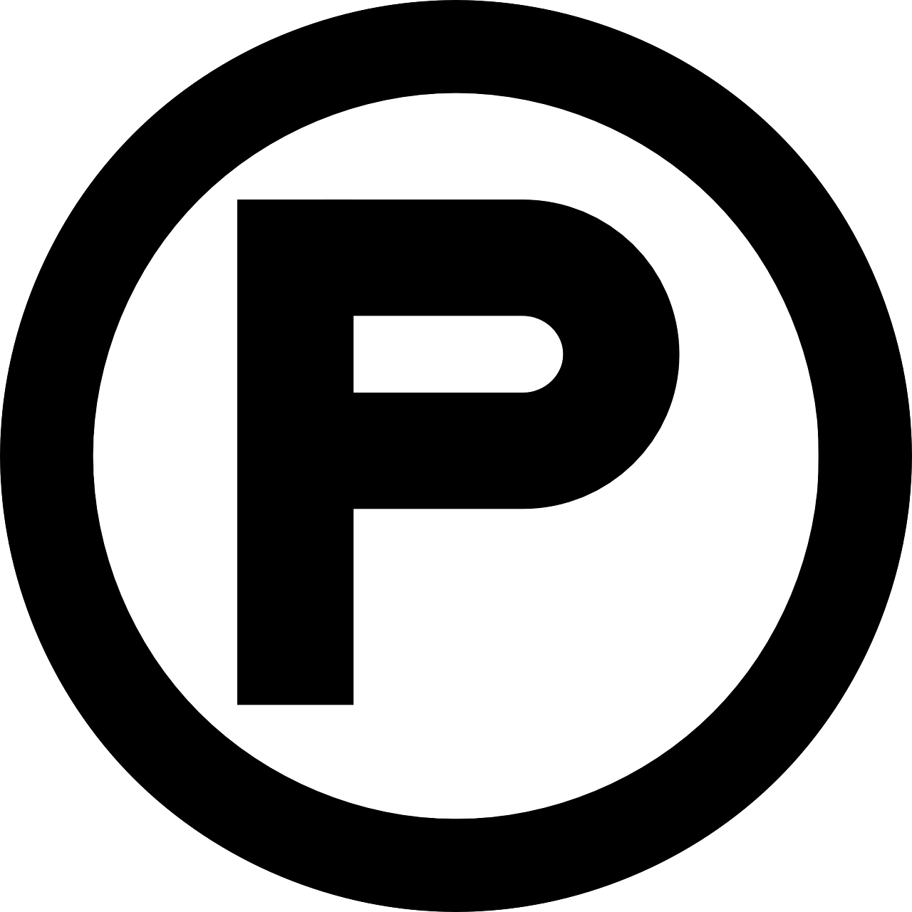 parking signs symbols free photo