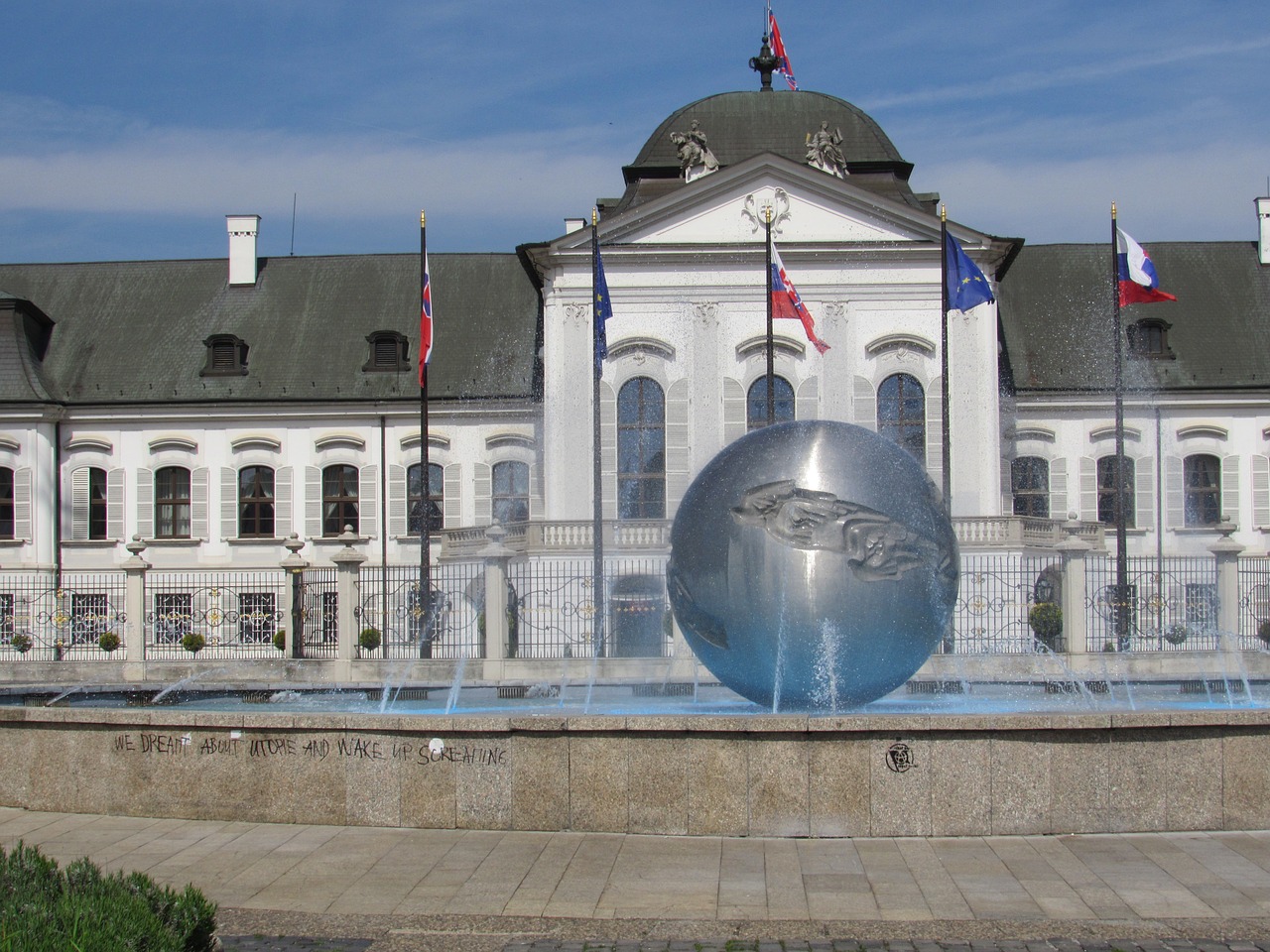 parliament building slovakia free photo