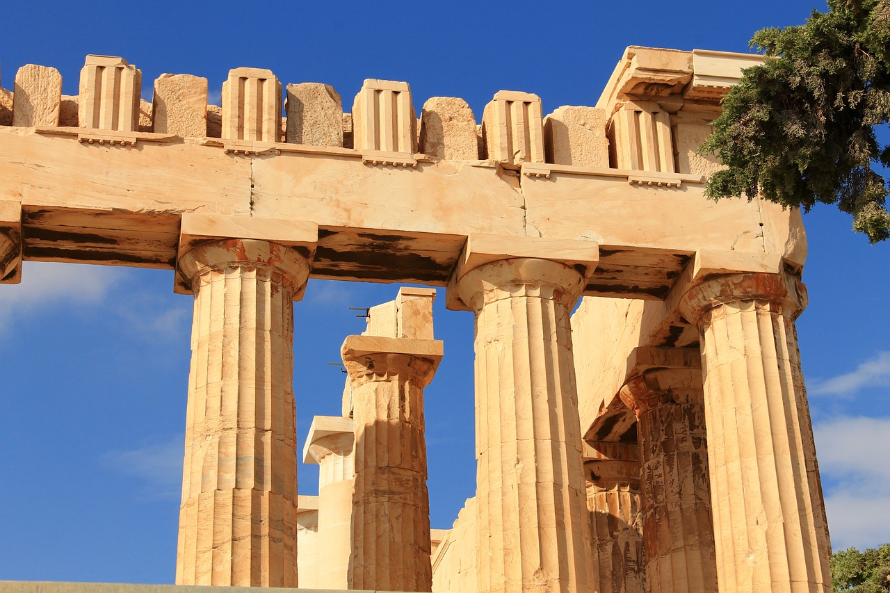 parthenon athens acropolis free photo