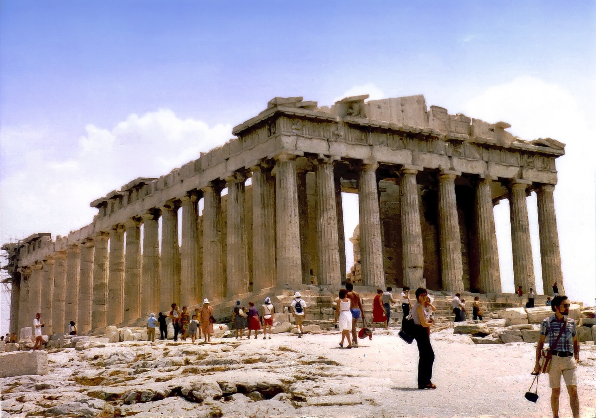 parthenon athenian acropolis athens free photo