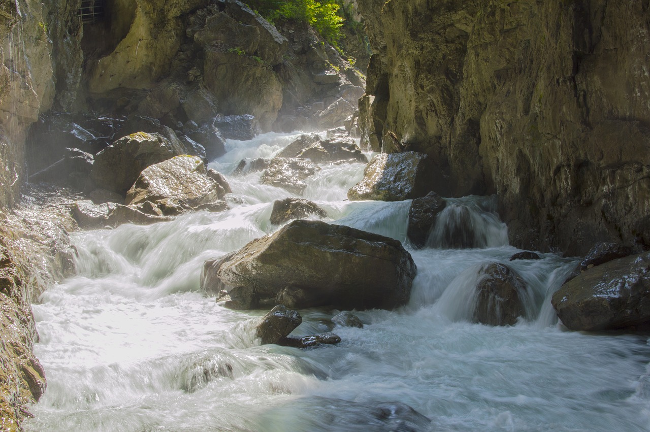 partnachklamm  clammy  river free photo