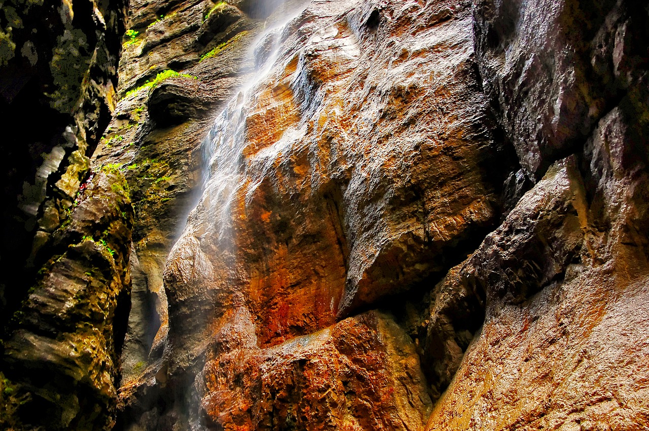 partnachklamm  bavaria  clammy free photo