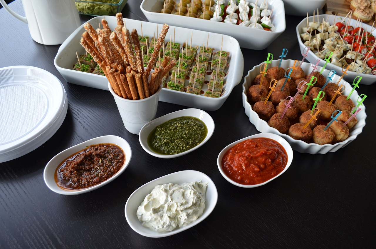 party food snacks free photo