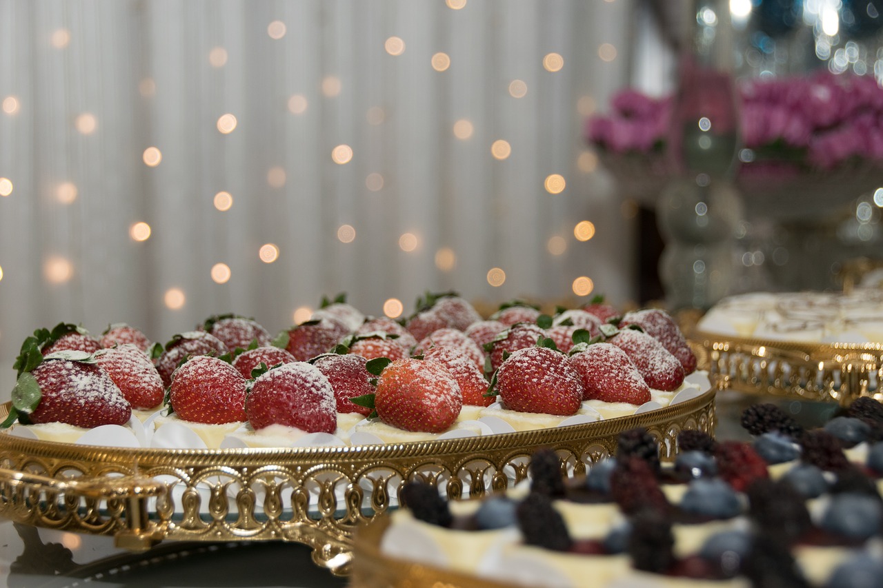 party  sweet  strawberry free photo