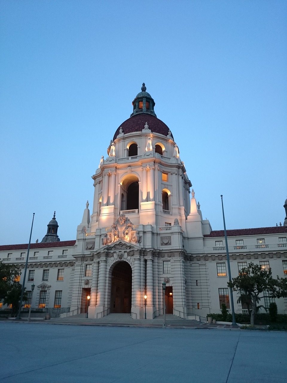 pasadena city hall california free photo
