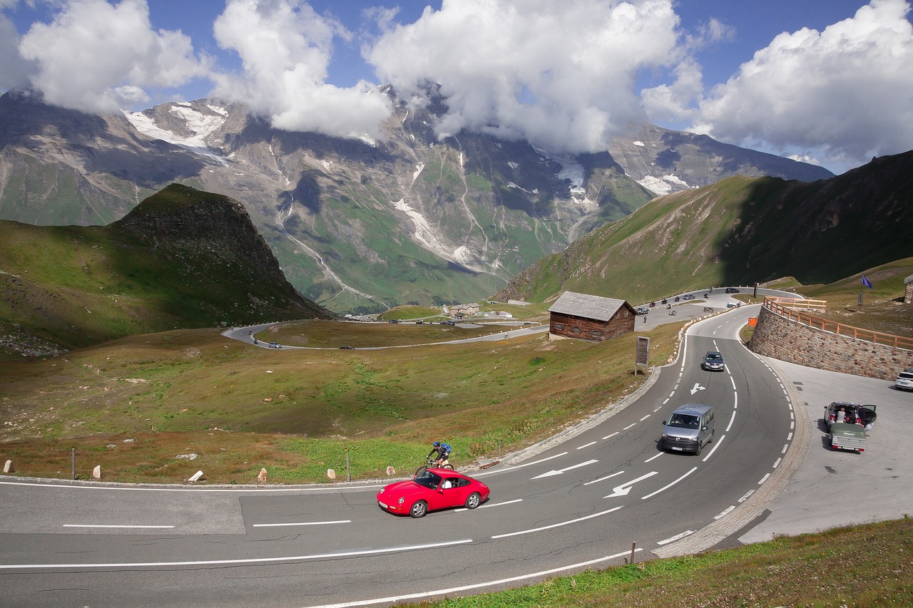 pass high alpine road grossglockner free photo