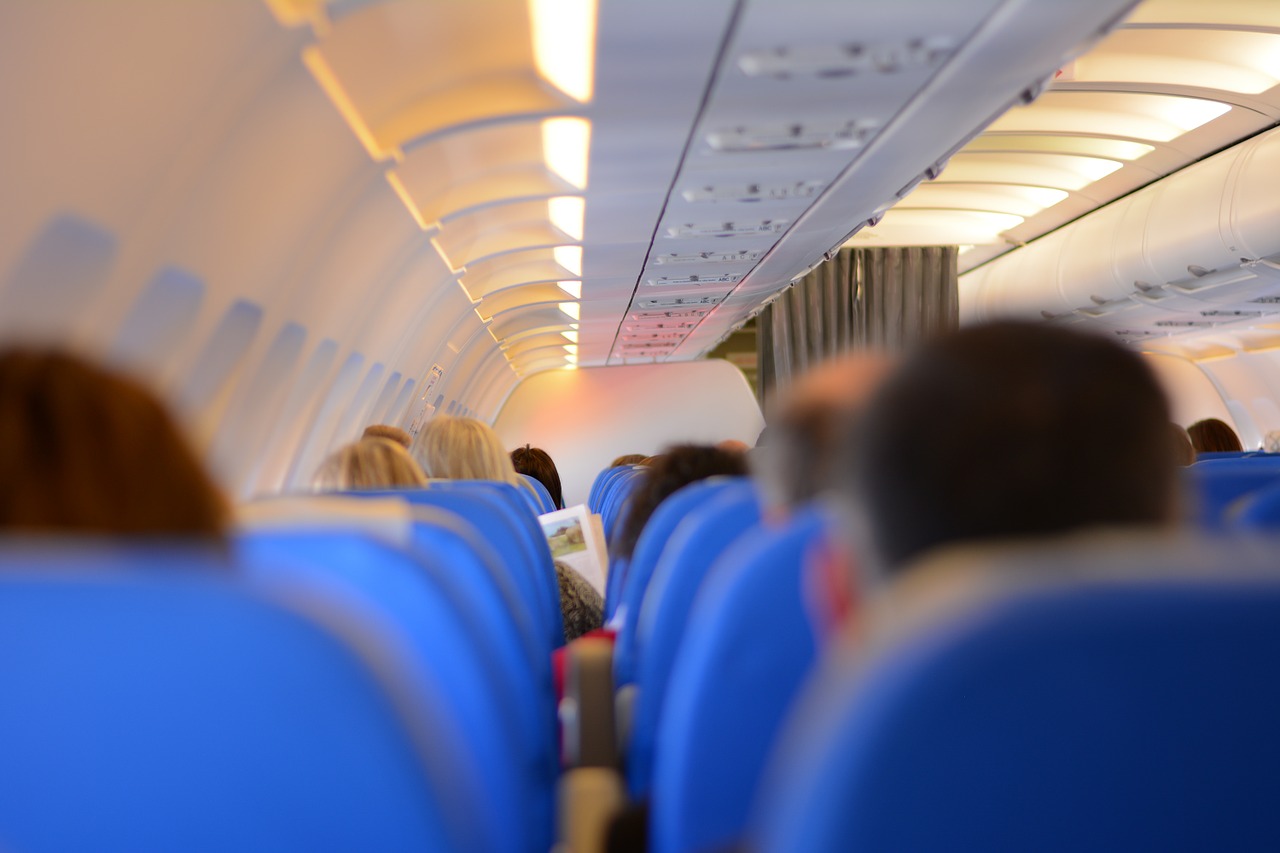 passengers airline seats free photo