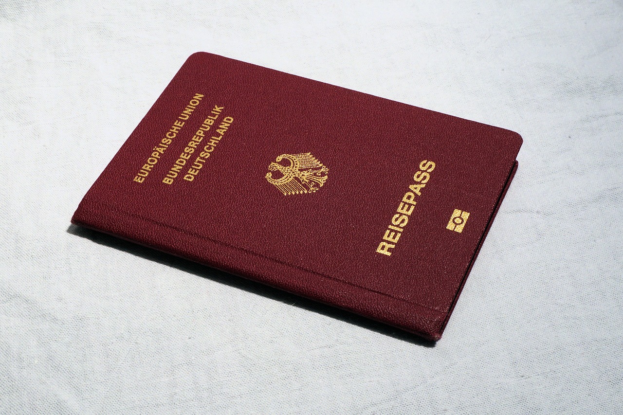 passport pass travel free photo