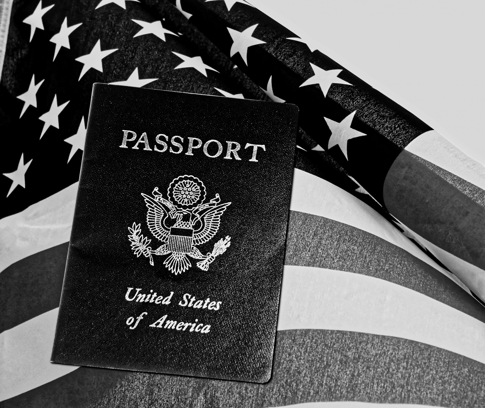usa flag passport free photo