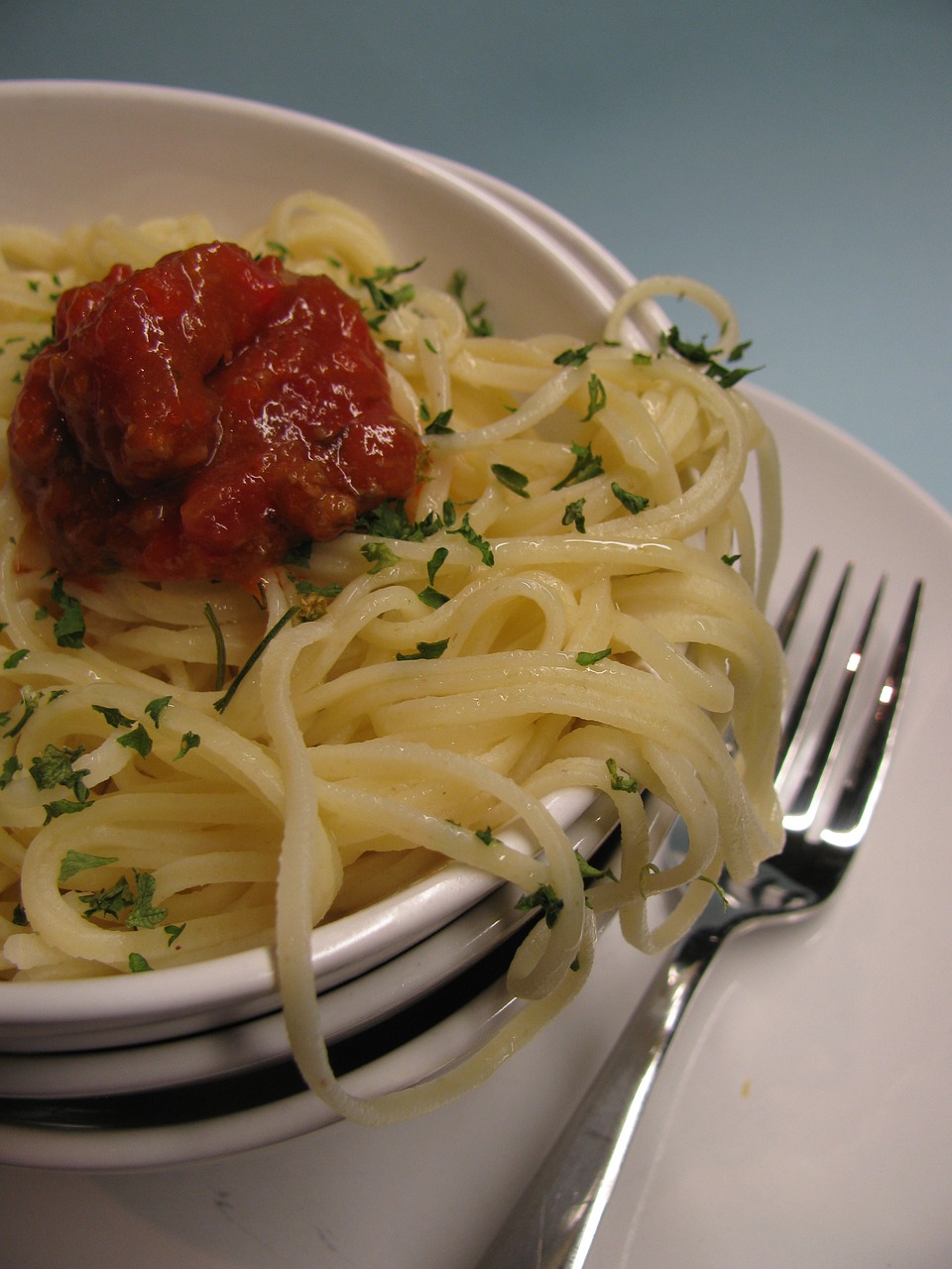 pasta bowl meal free photo