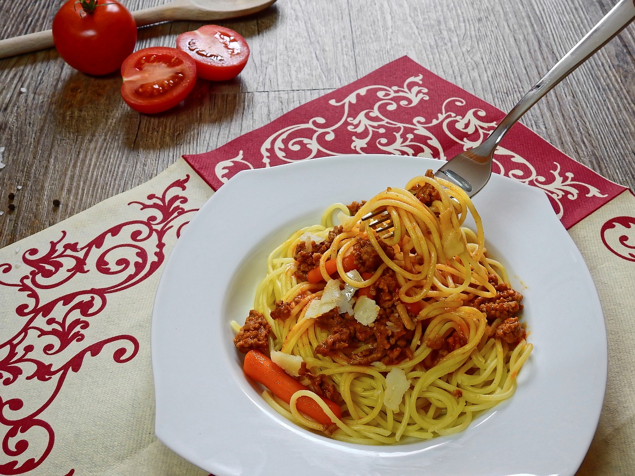 pasta noodles spagetti free photo