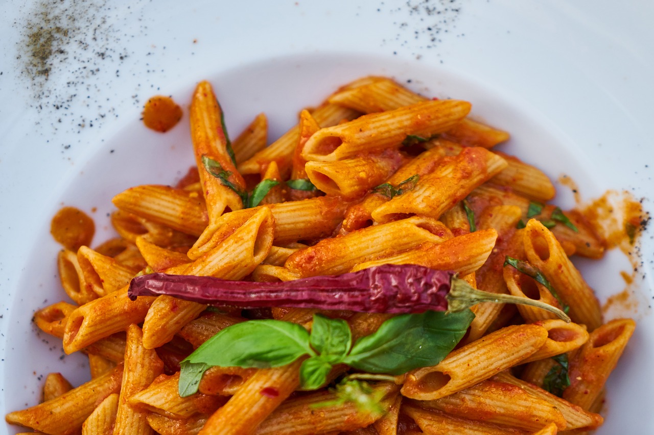 pasta tomato dough free photo