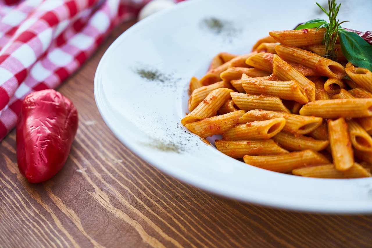 pasta tomato dough free photo