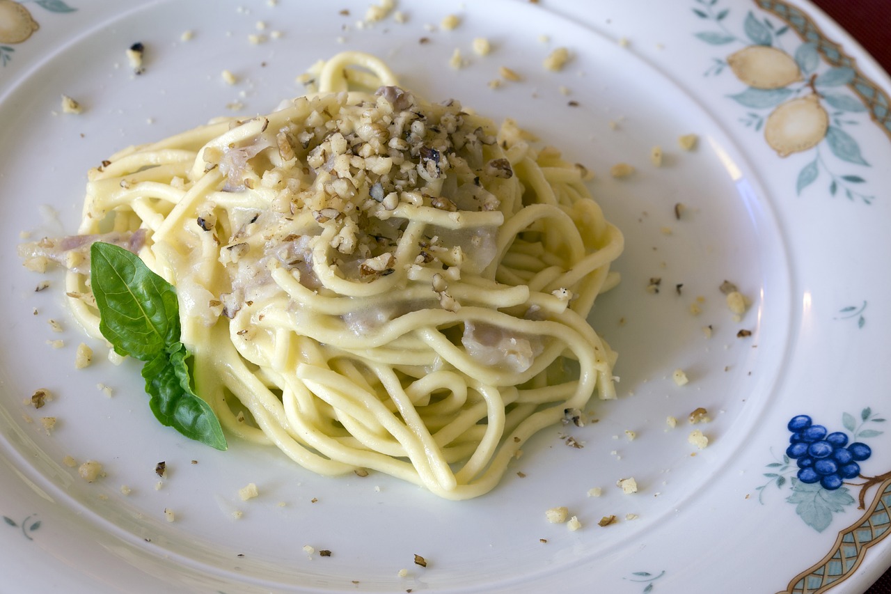 pasta spaghetti gastronomy free photo