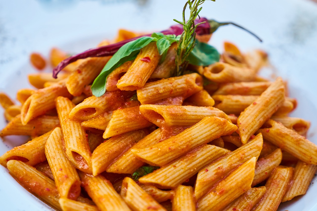 pasta plate dough free photo