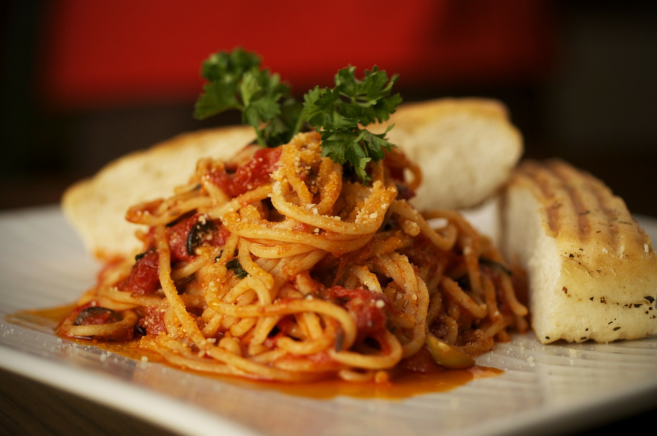 pasta spaghetti italian food free photo