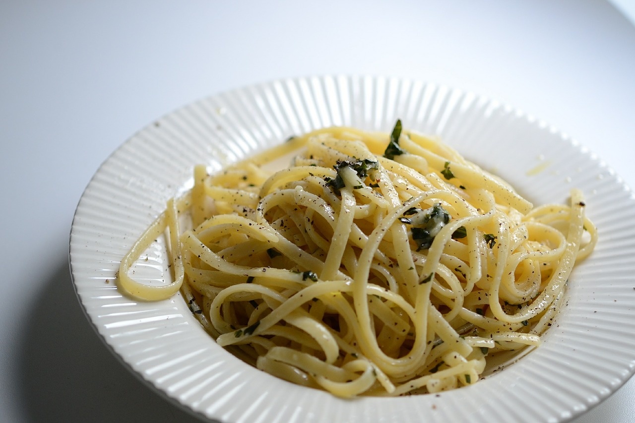 pasta spaghetti parmesan free photo