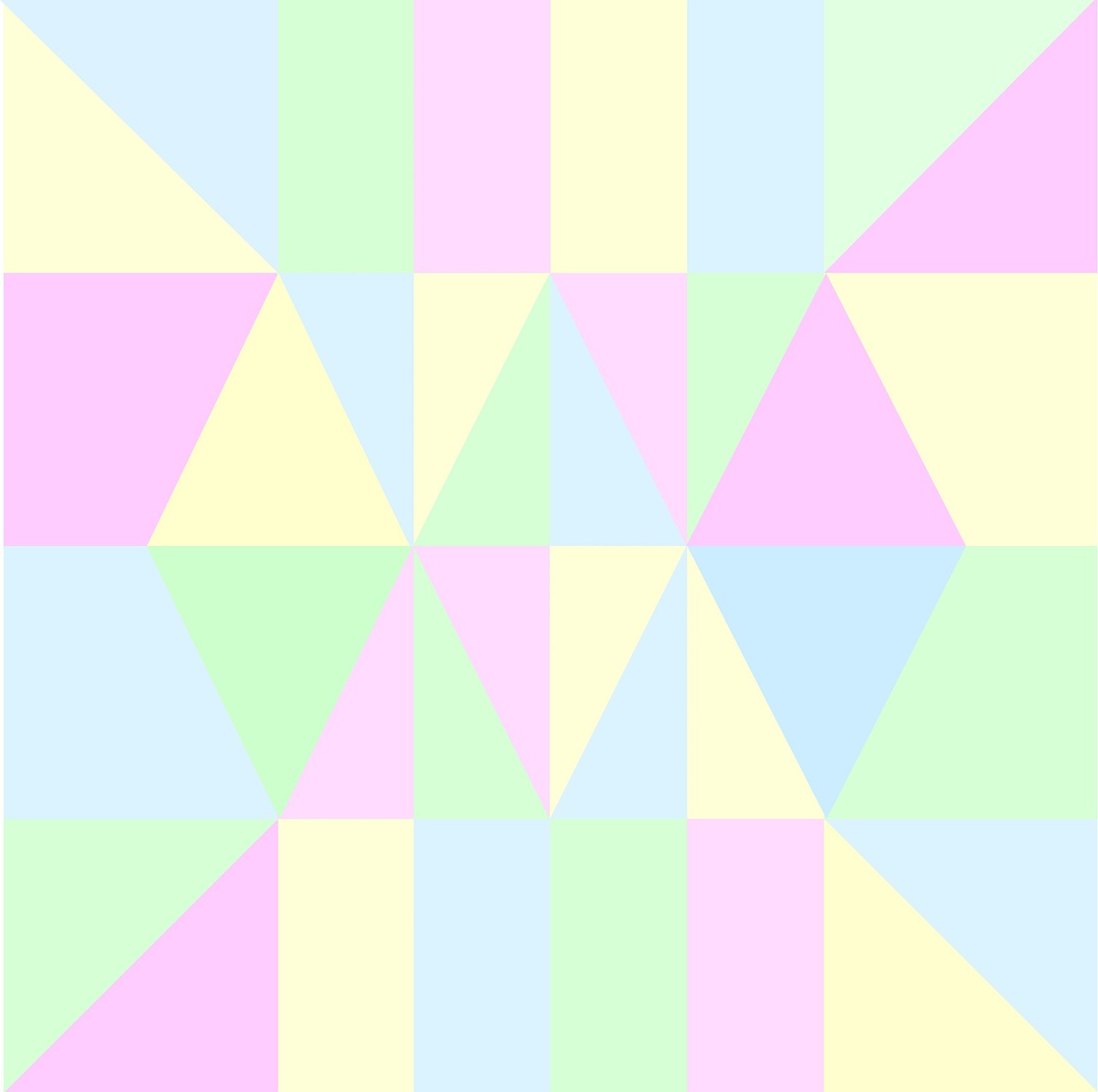 pastels geometric abstract free photo