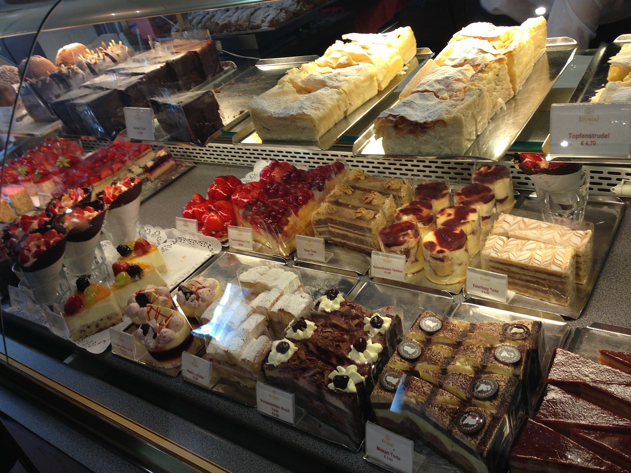 pastry shop cakes cake free photo