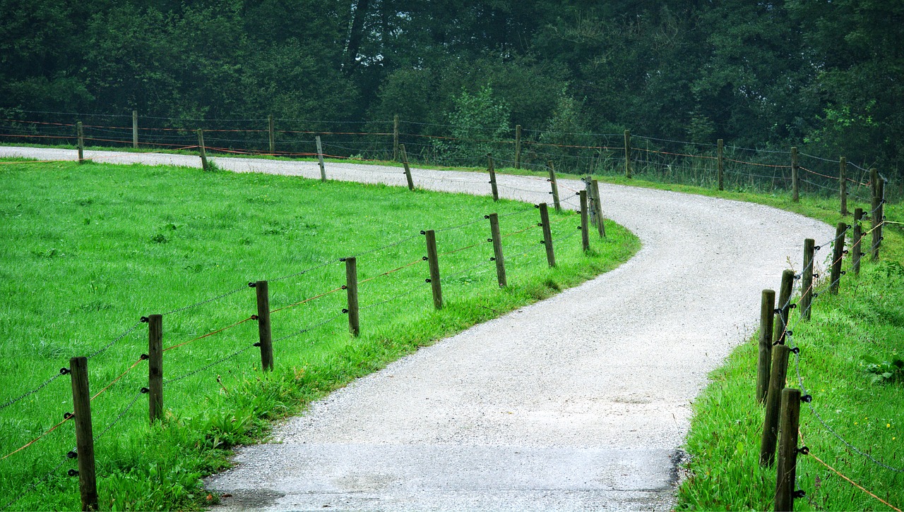 pasture wicker fence pasture fence free photo