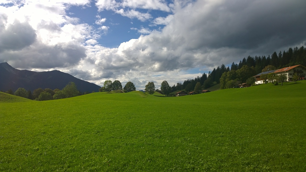 pasture alm bavaria free photo