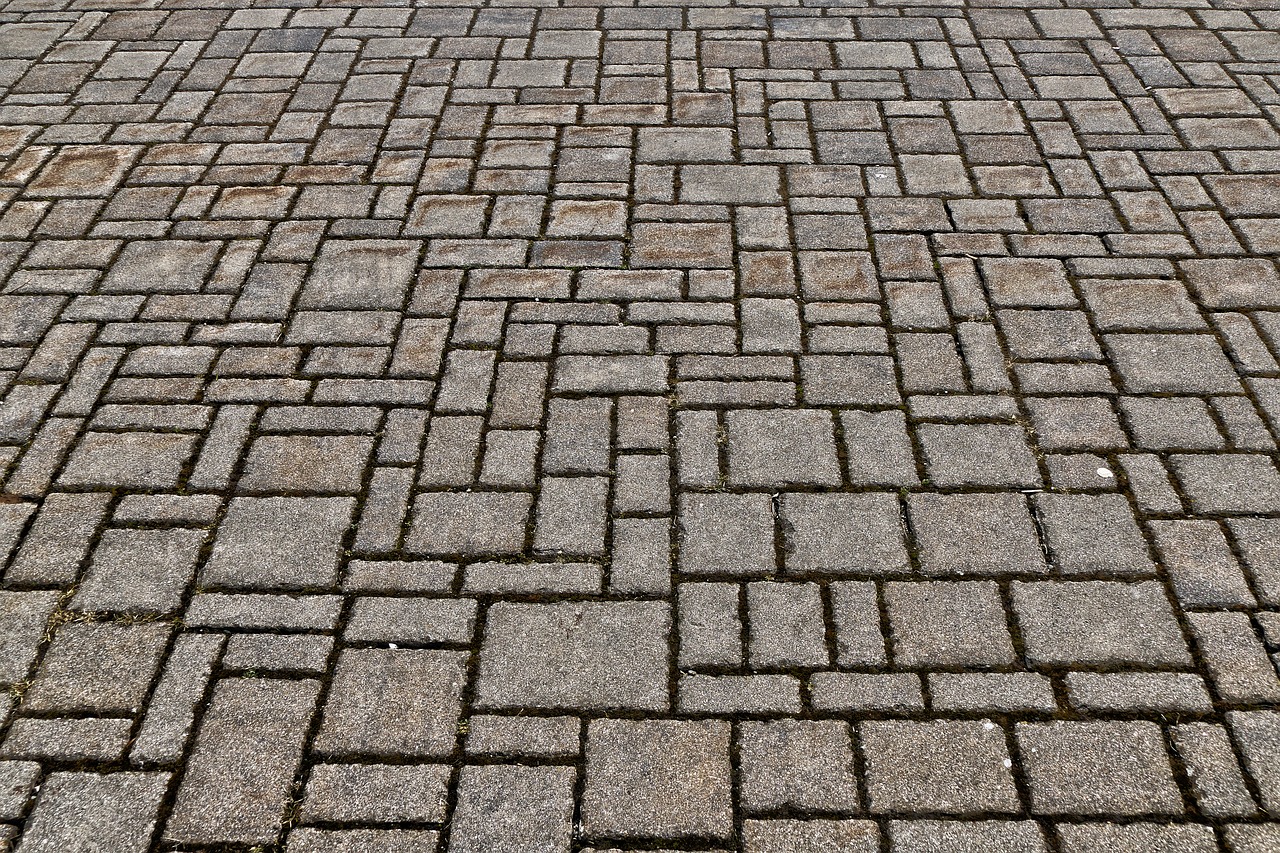 patch flooring paving stones free photo