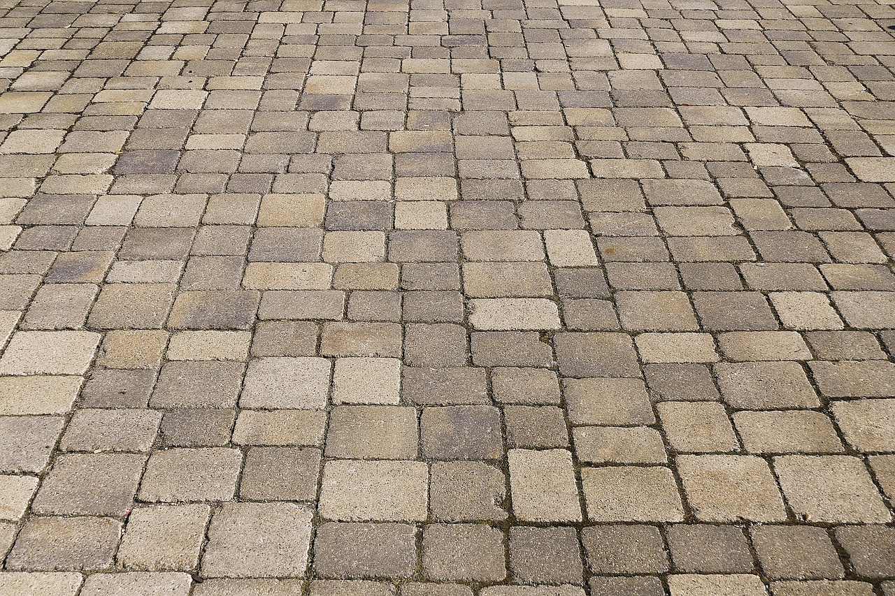 patch flooring paving stones free photo