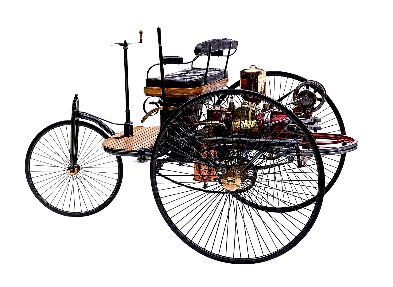 patent motor car benz and co in mannheim 1886 free photo