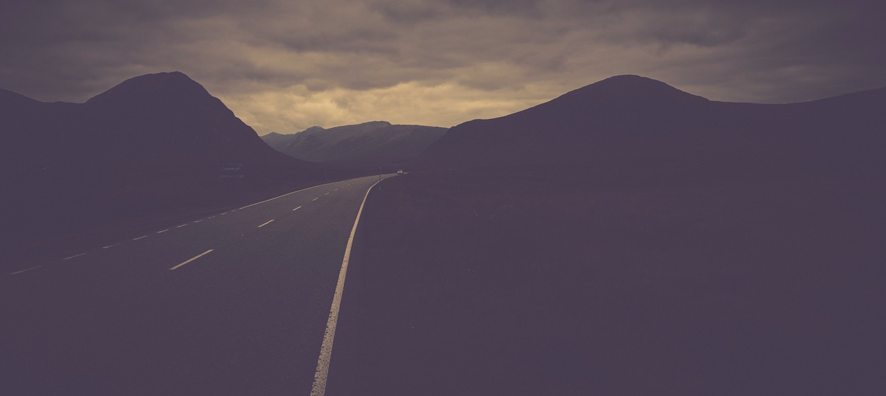 path scotland mountains free photo