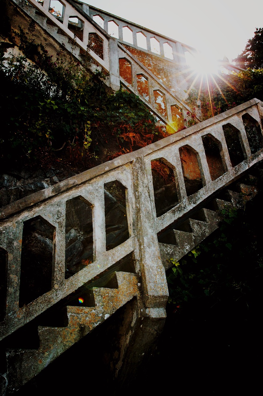 path stairs staircase free photo