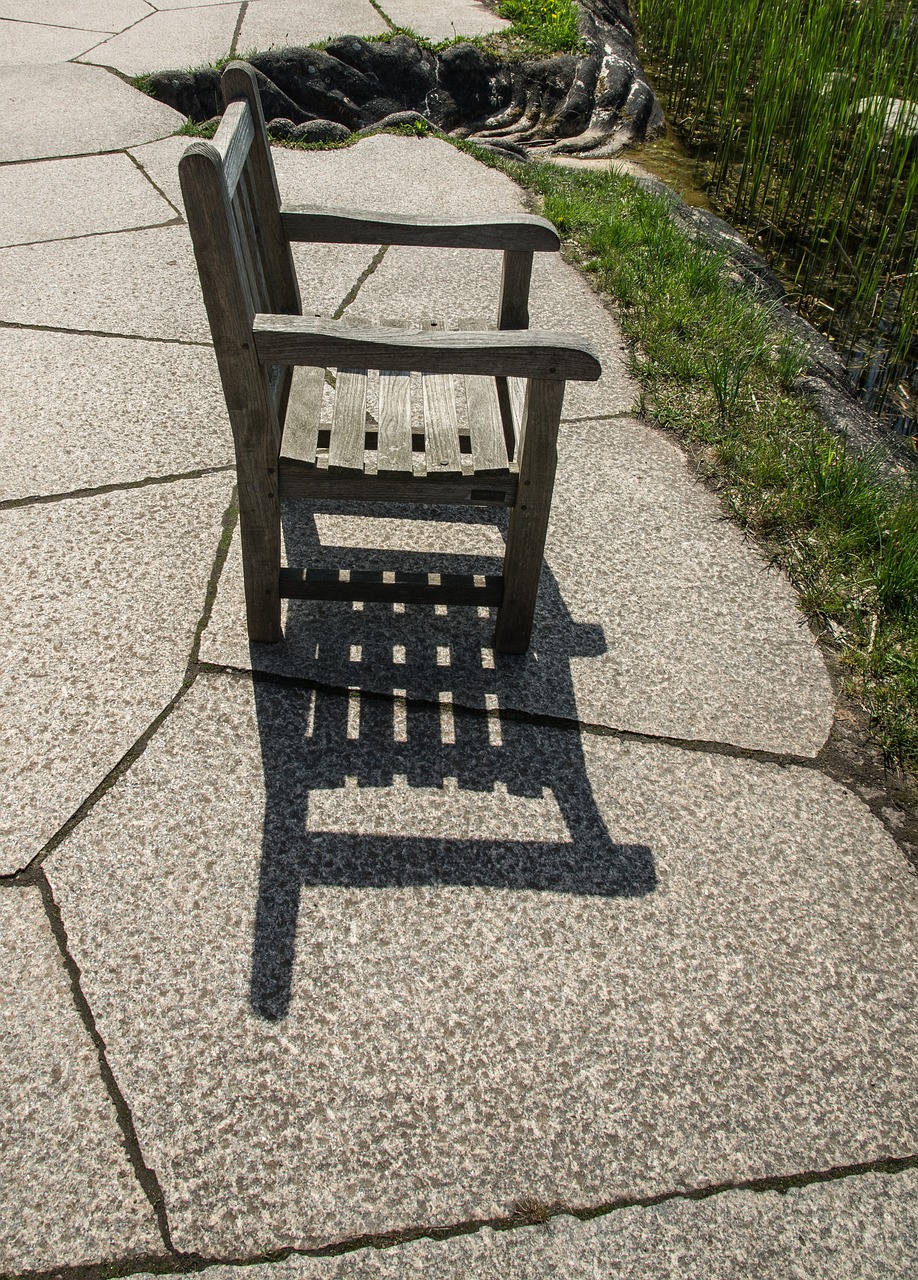 path  patch  chair free photo