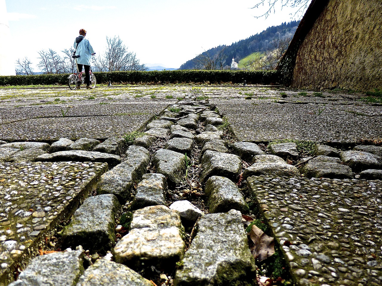 path stones walkway free photo