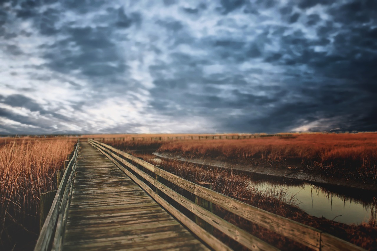 pathway sky outdoor free photo