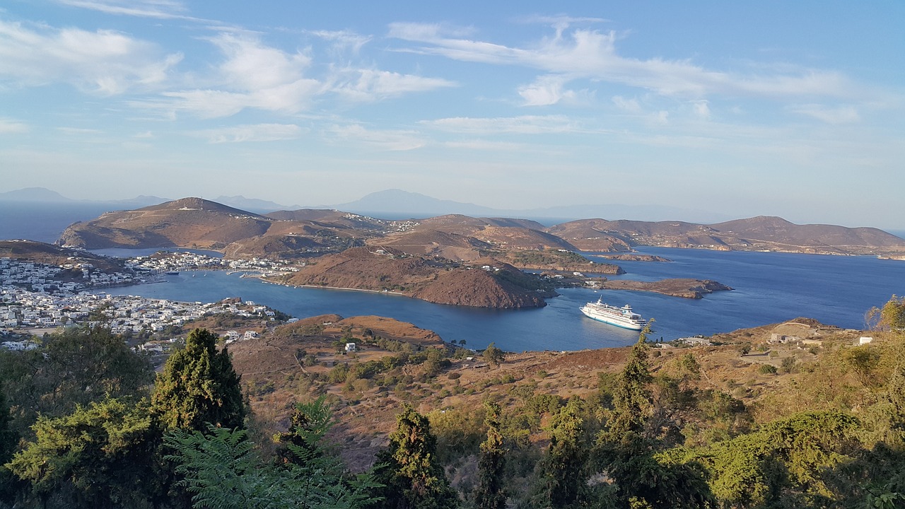 patmos  mediterranean  travel free photo