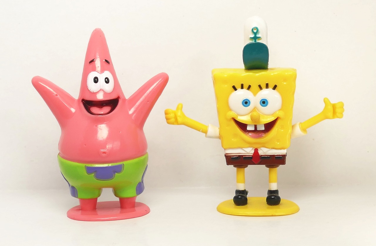 patrick starfish spongebob squarepants cartoons free photo