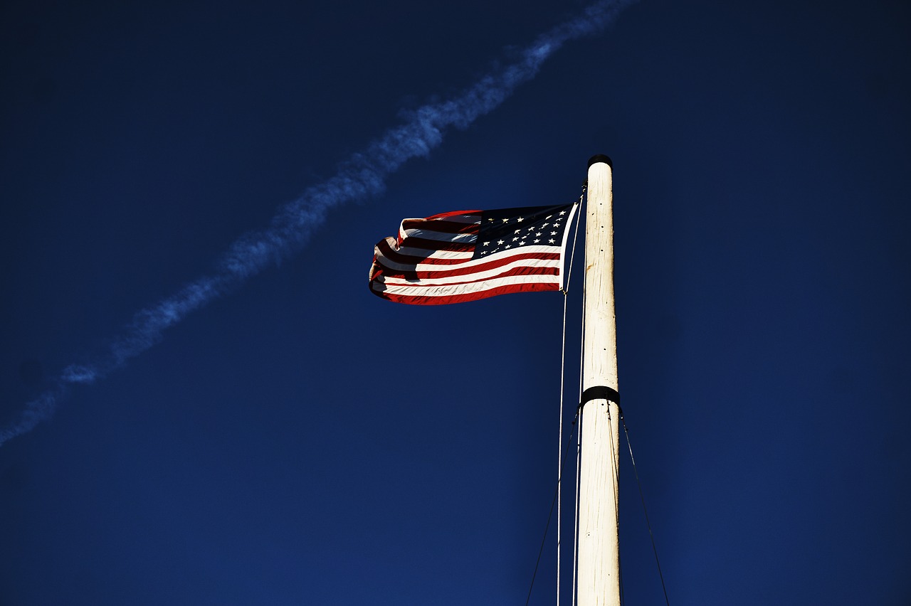 patriotic flag usa free photo