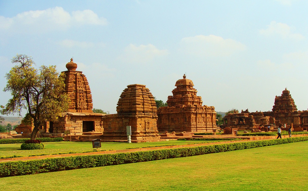 pattadakal monuments unesco site karnataka free photo