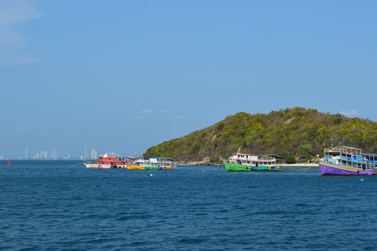 pattaya  bay  pier free photo