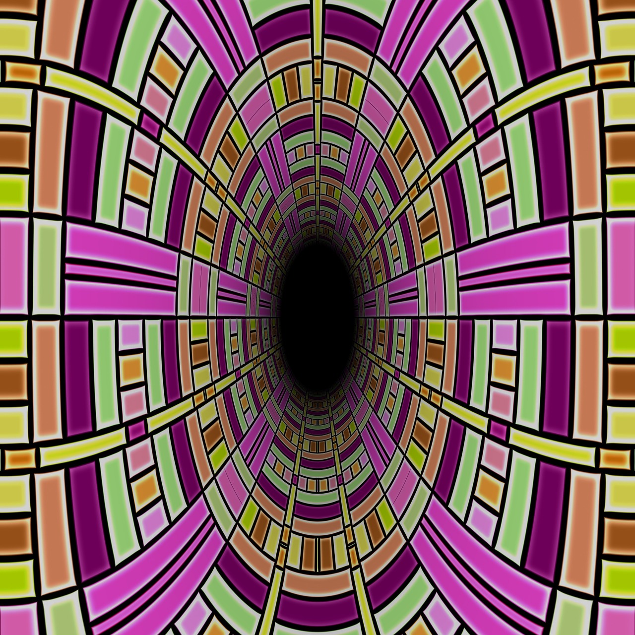 pattern psychedelic decorative free photo