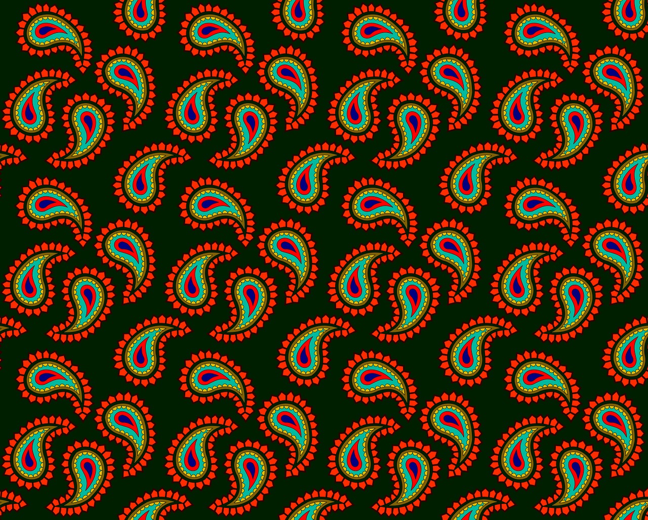 pattern abstract paisley free photo