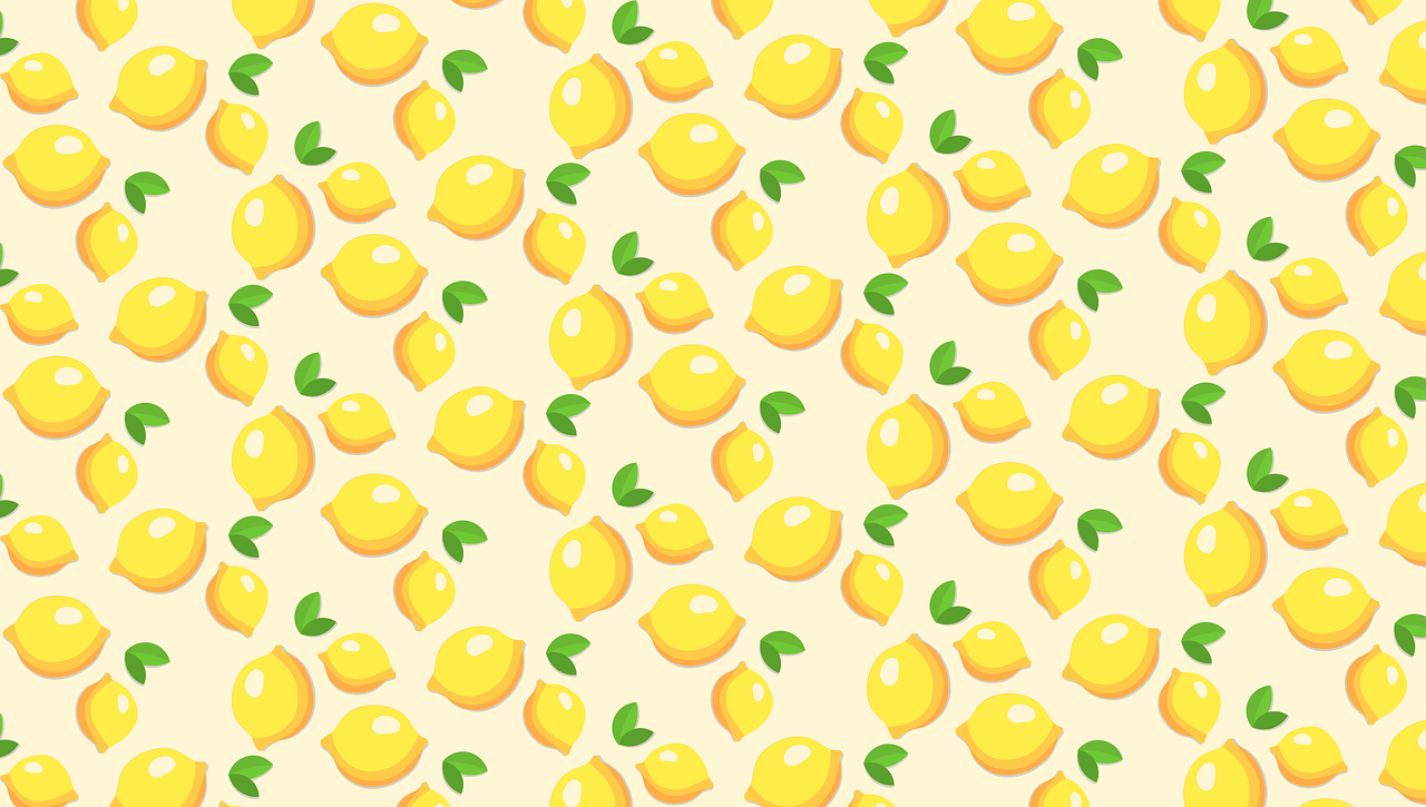 pattern template lemons free photo